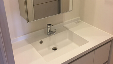 洗面台クリーニング